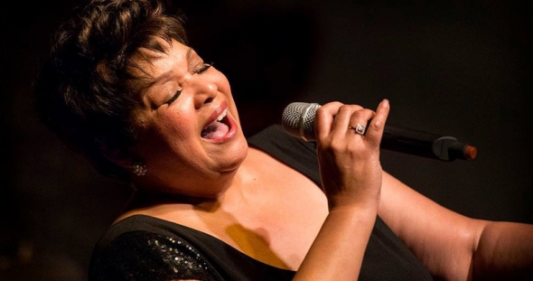 Marjorie Barnes met het Deborah Carter Trio